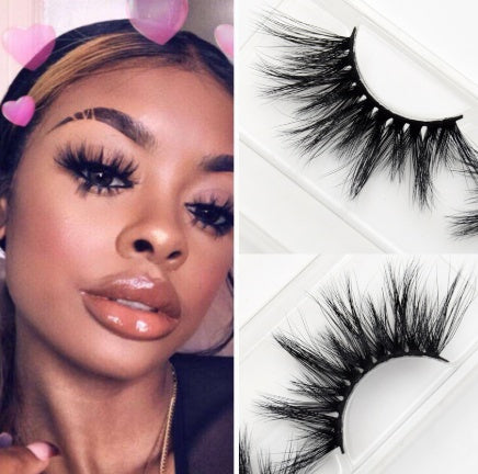 3D Mink False Eyelashes - Natural Thick Dramatic Lashes | Handmade Quality