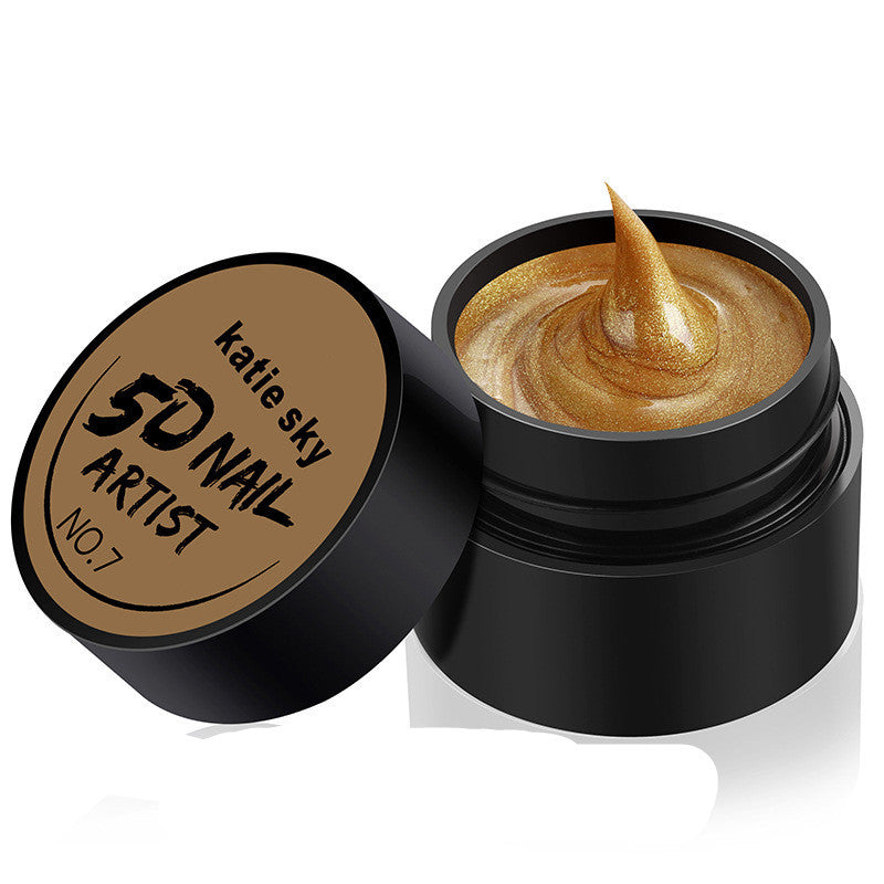 5D Metallic Nail Art Gel for Line Drawing