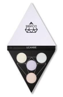 Pyramid Highlighter Palette - 4 Shades Prismatic Glow