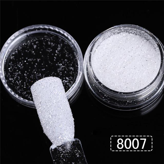 Holographic Nail Glitter Powder - Iridescent Rainbow Sparkle | Ultra-Fine Shimmer