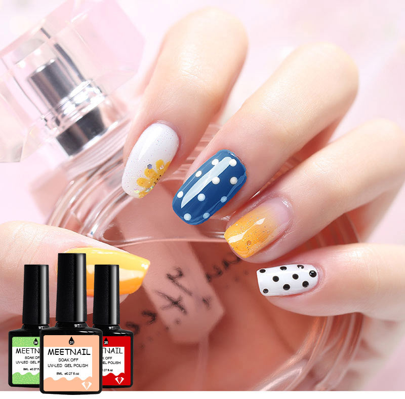 Complete Gel Nail Kit for Beginners - UV LED Lamp & 12 Color Gel Polish Set | Professional Home Manicure