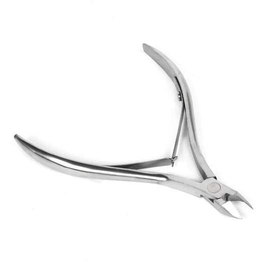 Professional Nail Cuticle Pliers - Stainless Steel Manicure Tool | Precision Cutter