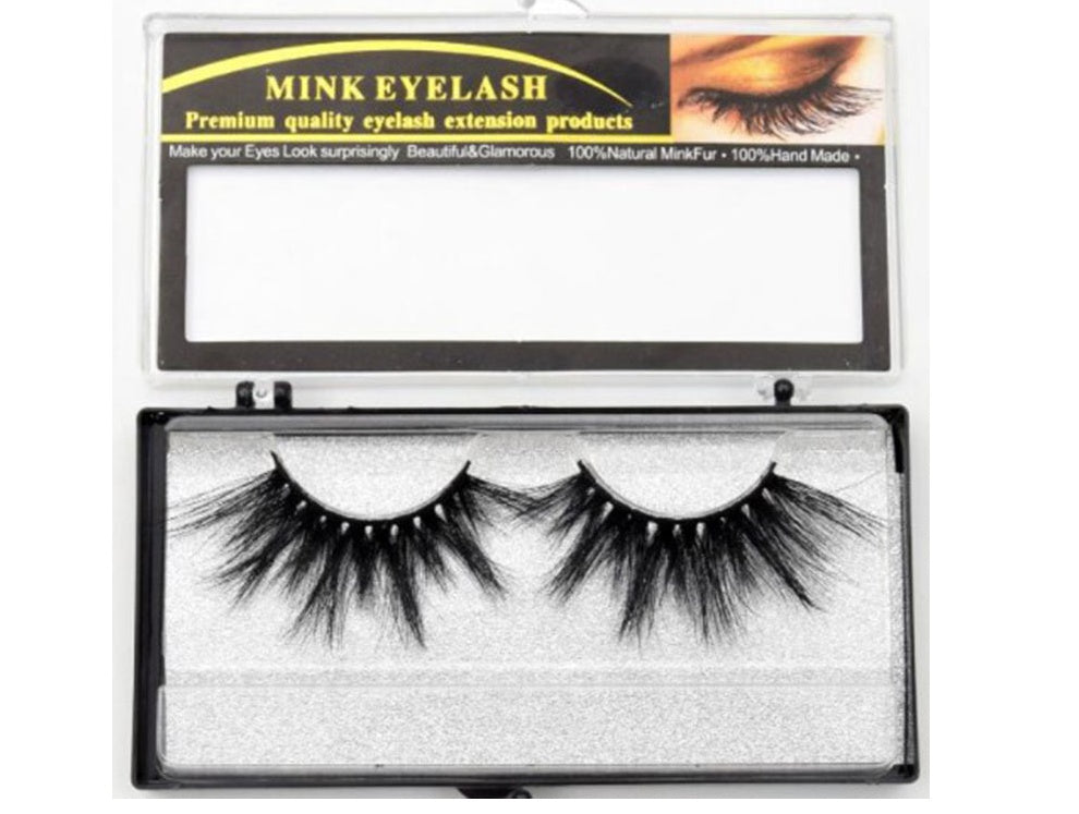 3D Mink False Eyelashes - Natural Thick Dramatic Lashes | Handmade Quality