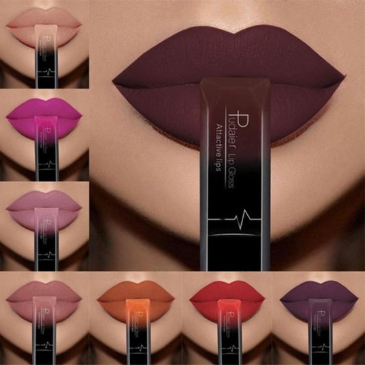 Matte Liquid Lipstick - Waterproof Long-Lasting Lip Gloss | 21 Bold Colors 8ml