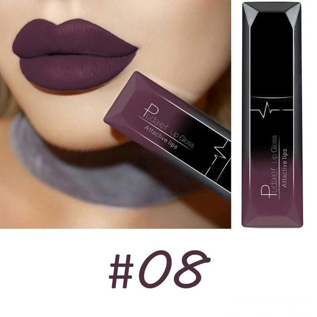 Matte Liquid Lipstick - Waterproof Long-Lasting Lip Gloss | 21 Bold Colors 8ml