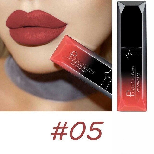 Matte Liquid Lipstick - Waterproof Long-Lasting Lip Gloss | 21 Bold Colors 8ml