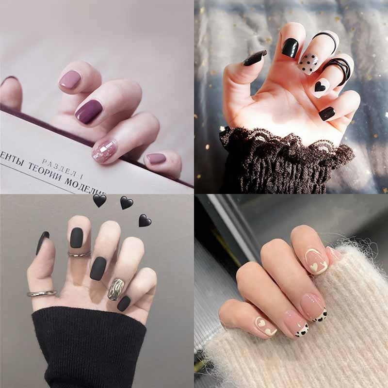 Press on fake nails multiple style options