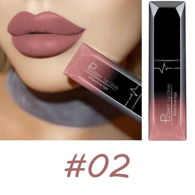 Matte Liquid Lipstick - Waterproof Long-Lasting Lip Gloss | 21 Bold Colors 8ml