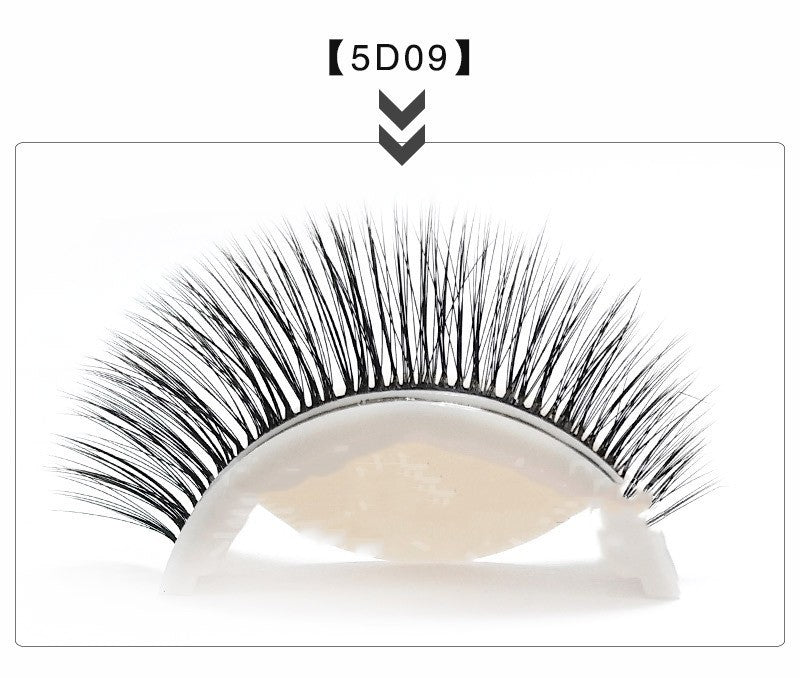 Self-Adhesive False Eyelashes - 5D No Glue Strip Lashes | 10 Styles Available