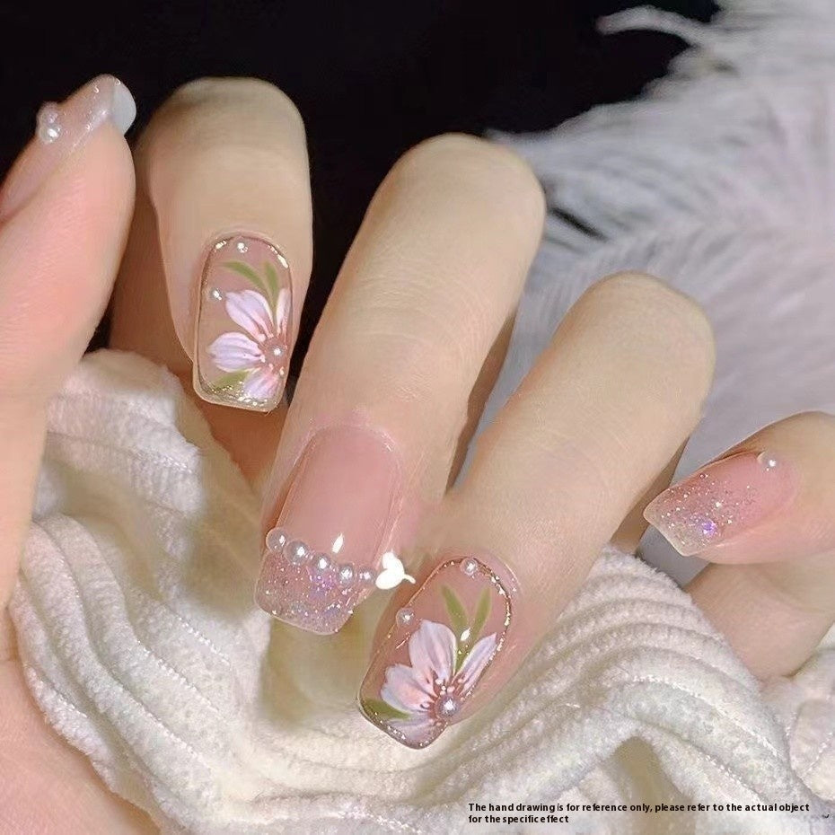 Camellia 5d Relief Nail Sticker Stereo Ornament