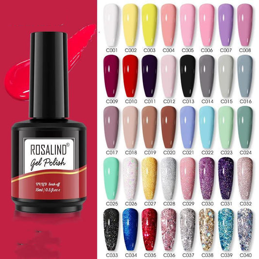 Plant-Based Gel Nail Polish 15ml - Professional UV LED Gel | Long-Lasting Shine