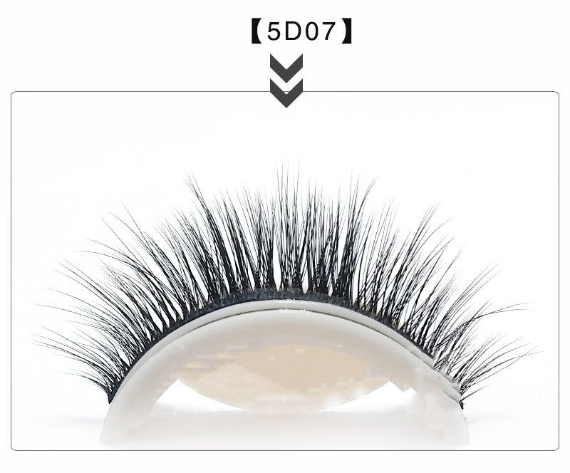 Self-Adhesive False Eyelashes - 5D No Glue Strip Lashes | 10 Styles Available
