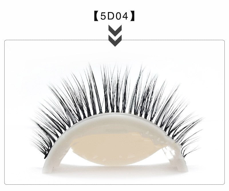 Self-Adhesive False Eyelashes - 5D No Glue Strip Lashes | 10 Styles Available