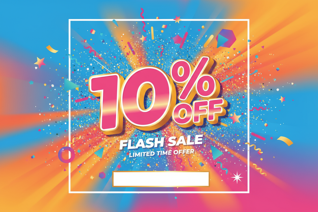 Exciting News: Enjoy 10% Off All Orders!