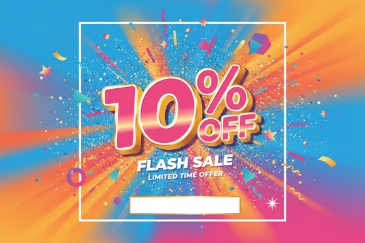 Exciting News: Enjoy 10% Off All Orders!