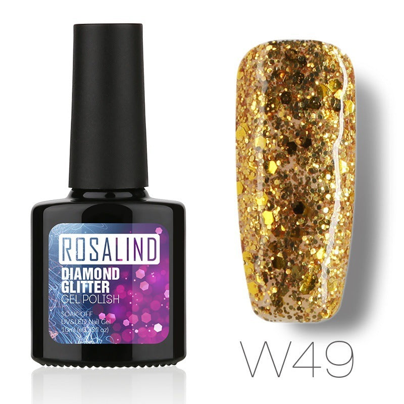 Diamond Nail Gel Polish - Professional UV LED Gel 10ml | Long-Lasting Shine