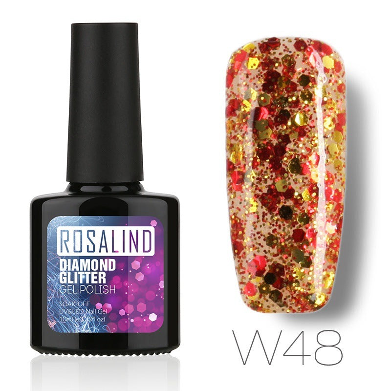 Diamond Nail Gel Polish - Professional UV LED Gel 10ml | Long-Lasting Shine