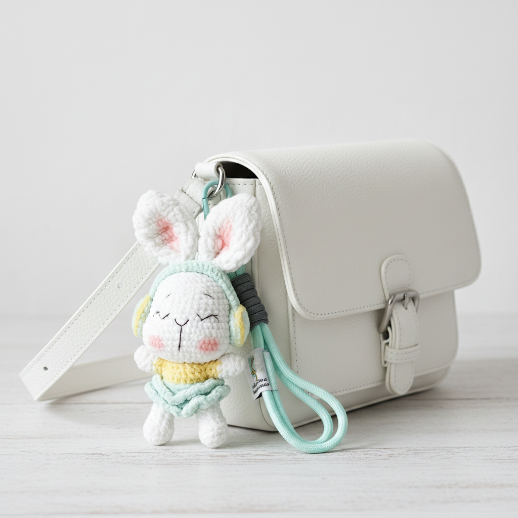 Headphone Bunny — She’s in Her Own Little World 🎧🐰
