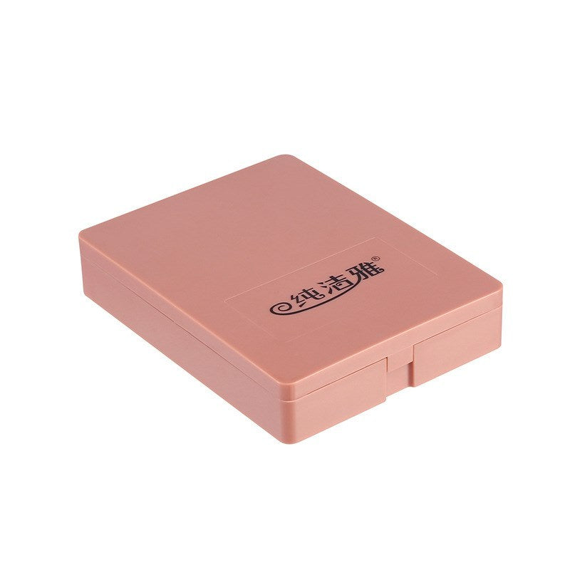 5-Piece Professional Makeup Brush Set with Mirror - Complete Face & Eye Brushes | Travel Case