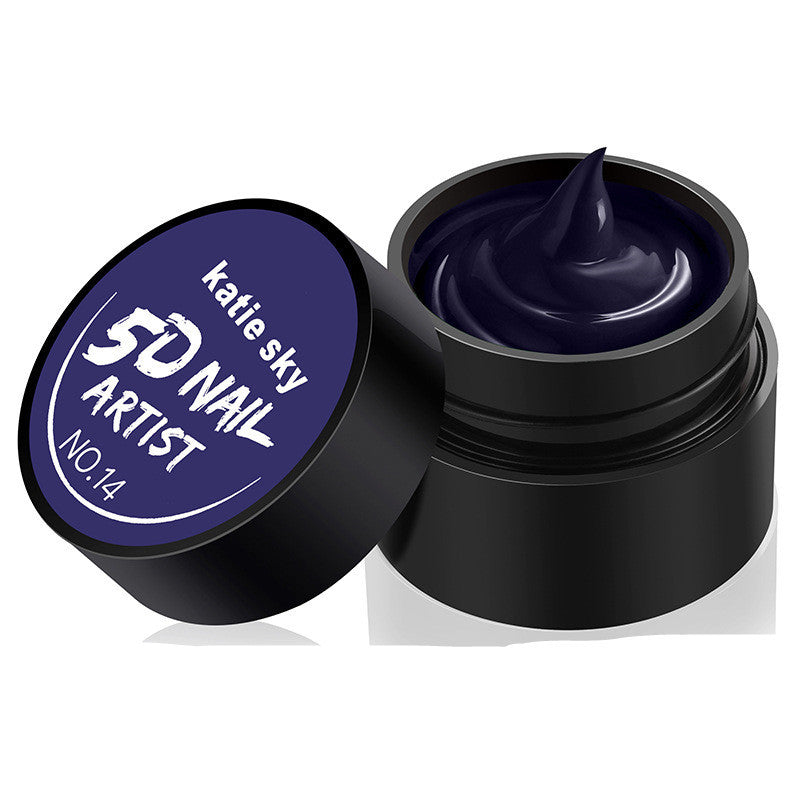 5D Metallic Nail Art Gel for Line Drawing