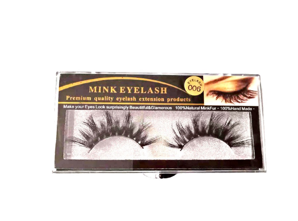 3D Mink False Eyelashes - Natural Thick Dramatic Lashes | Handmade Quality