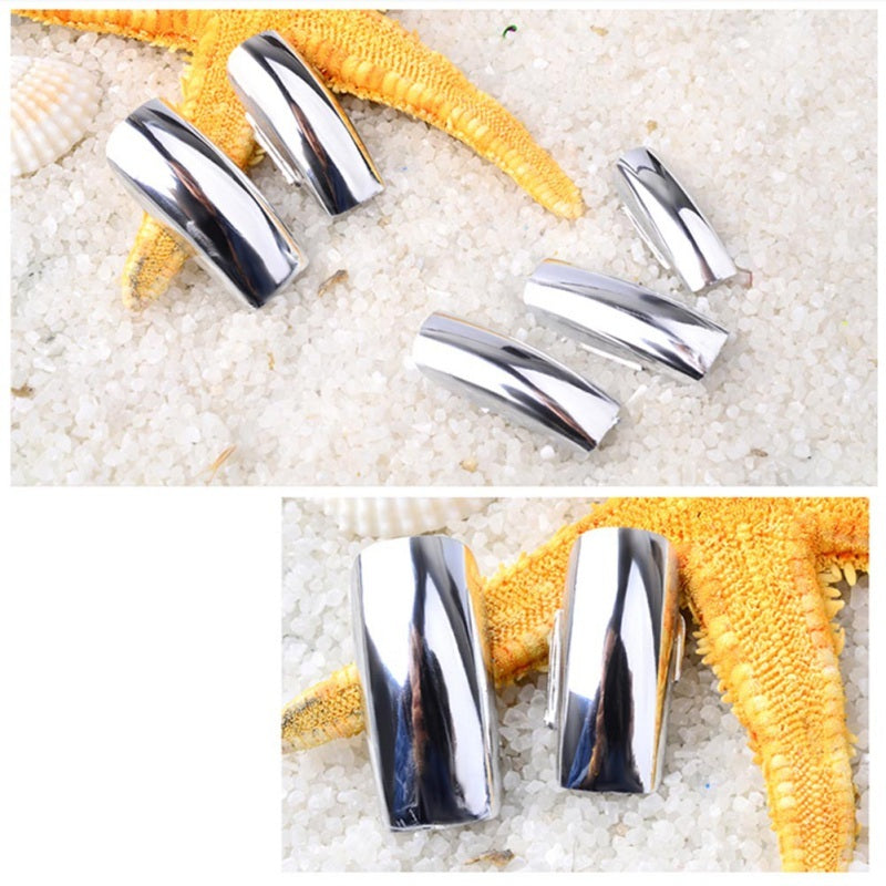 Mirror Chrome Nail Polish - Ultra High Shine Metallic Finish | Long-Lasting Quick-Dry Formula