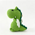 Lucky Dragon Amigurumi Charm — Handmade Crochet Keychain Doll