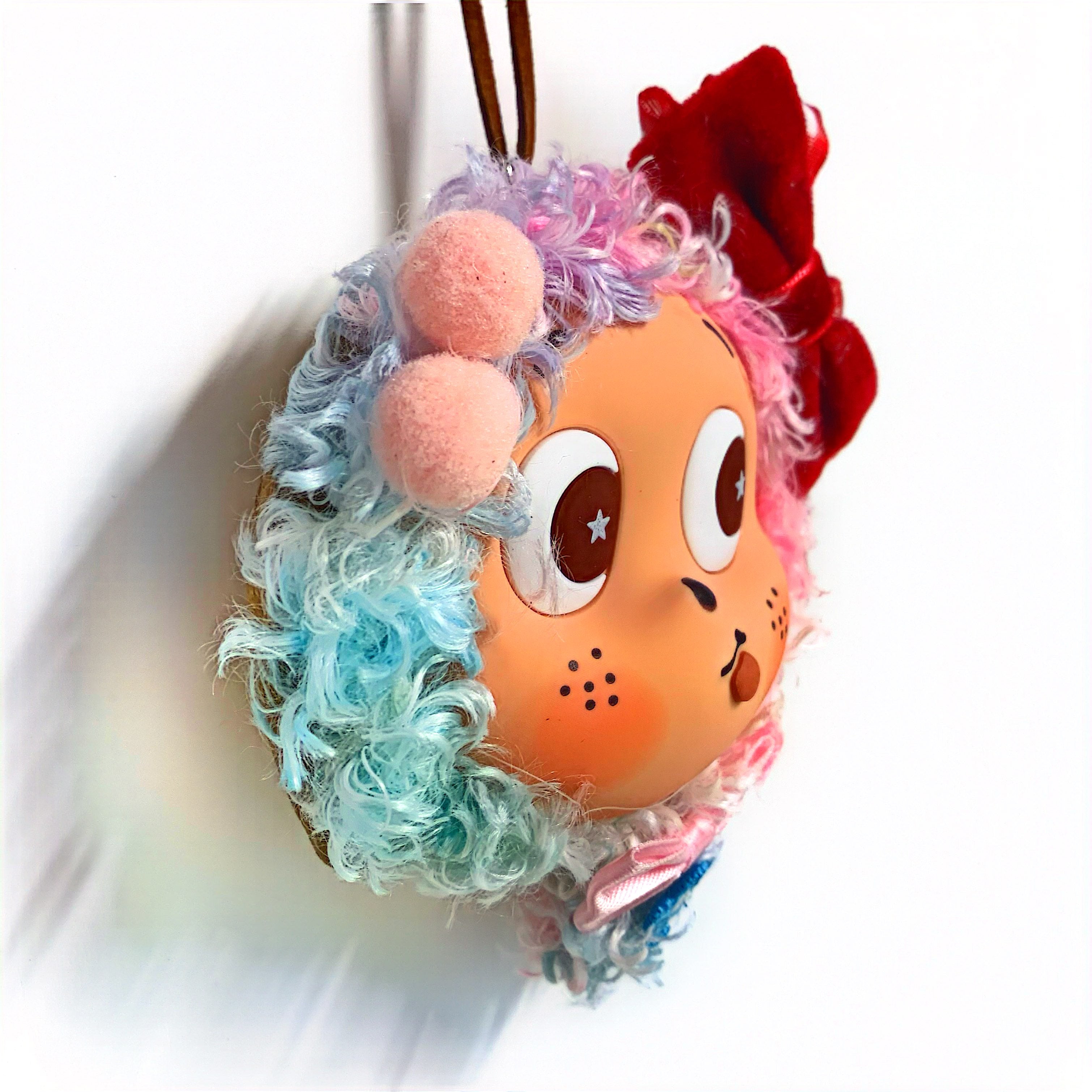 Curly Doll Bag Charm