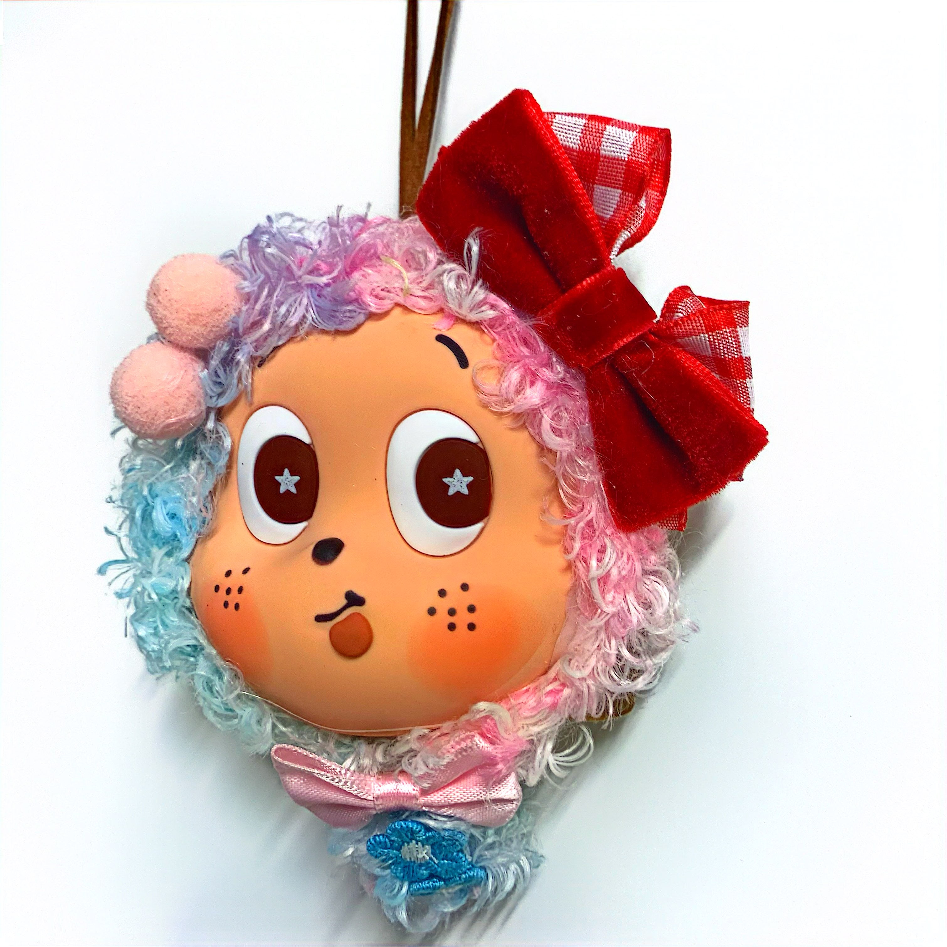 Curly Doll Bag Charm