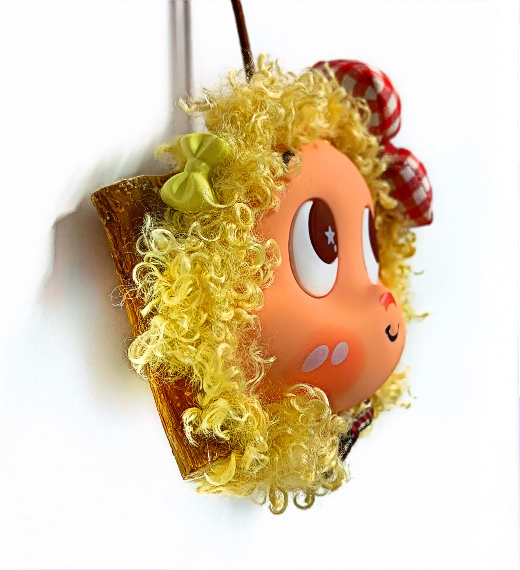 Curly Doll Bag Charm