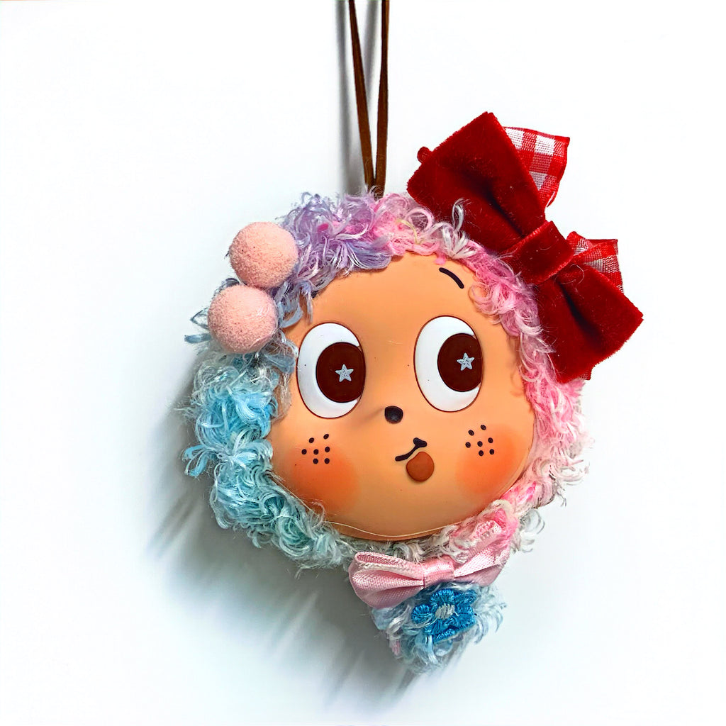 Curly Doll Bag Charm