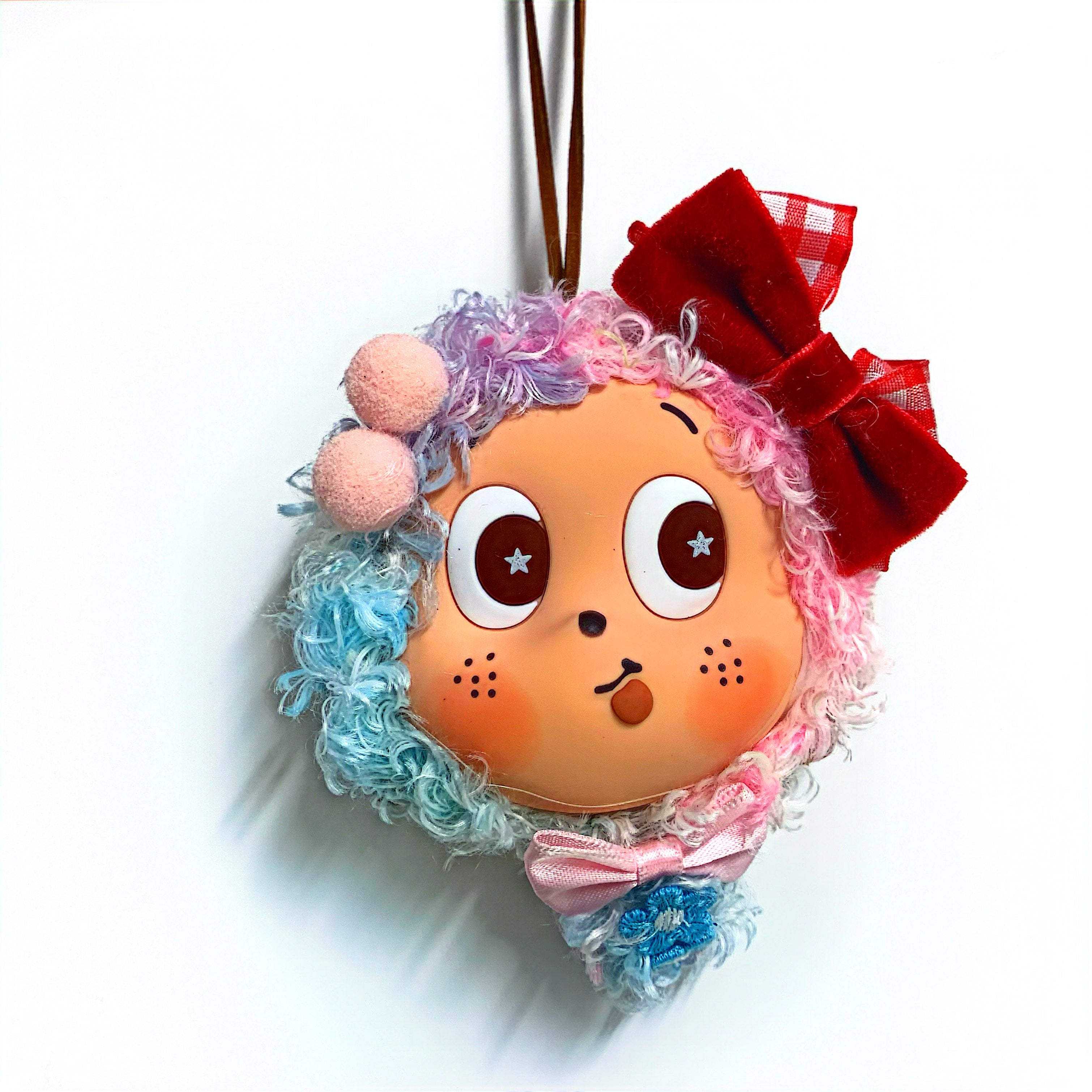 Curly Doll Bag Charm