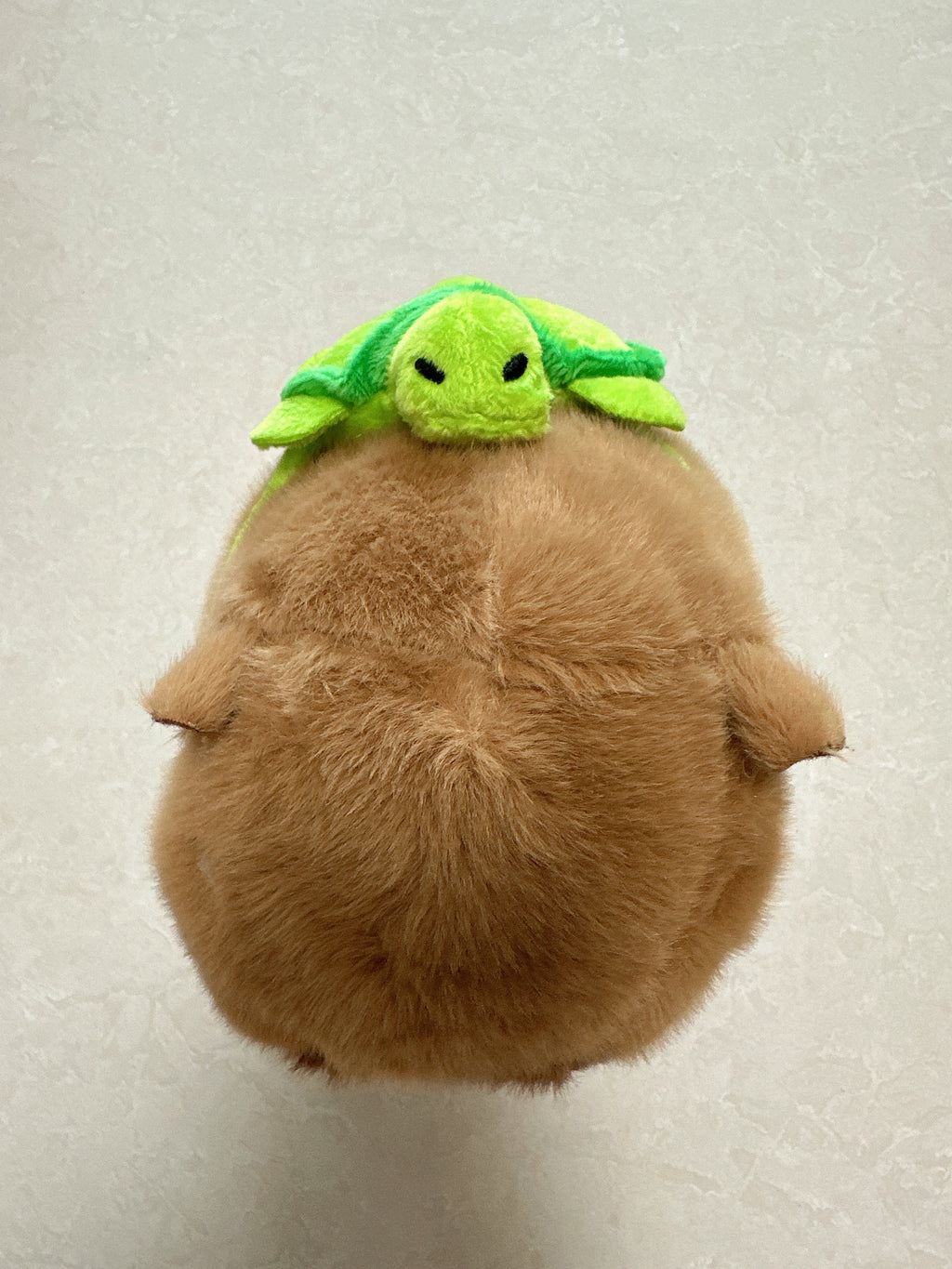 Capybara Plush Toy with Mini Chick 23cm