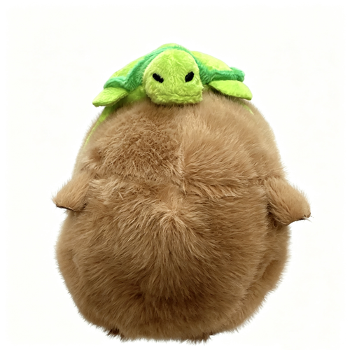 Capybara Plush Toy with Mini Chick 23cm