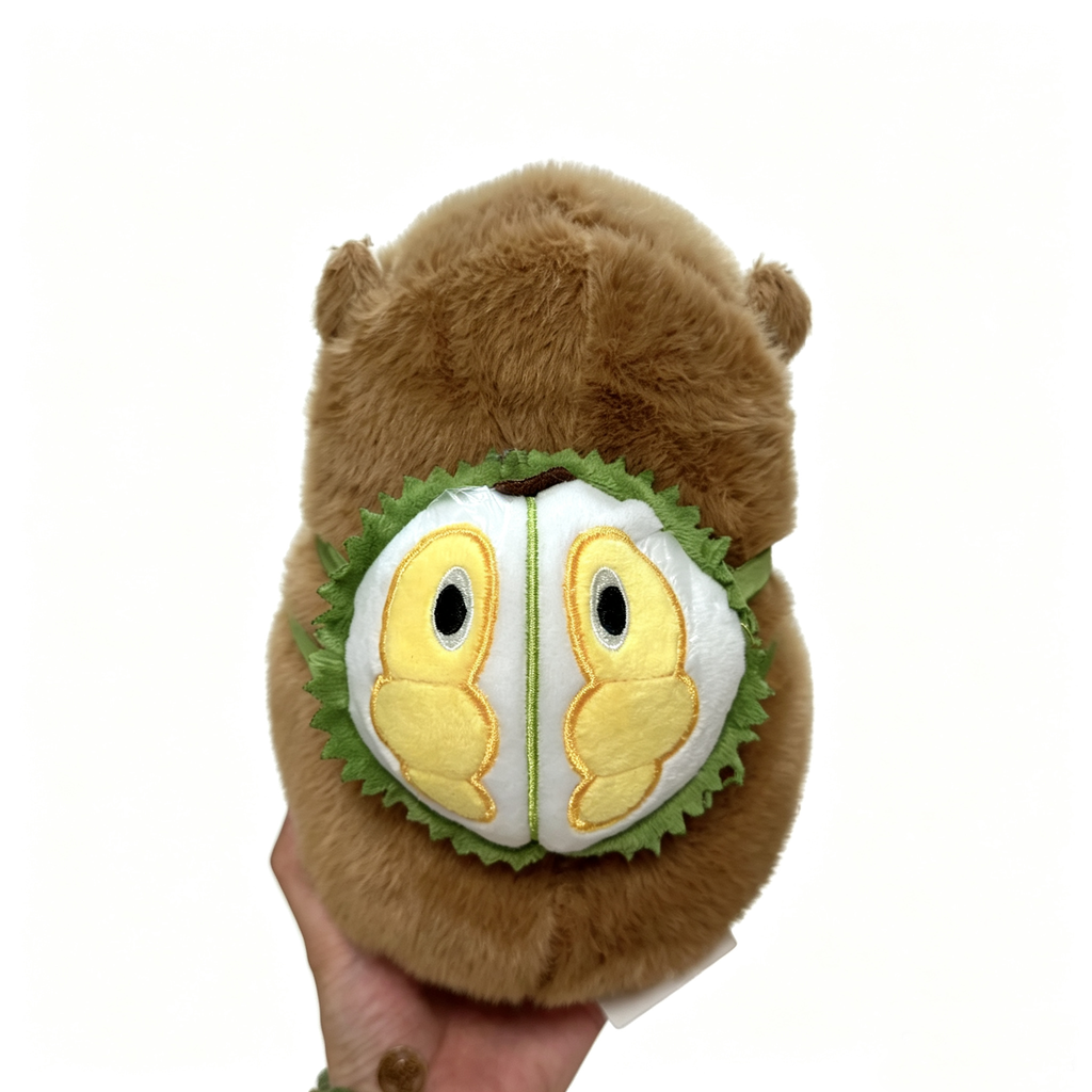 Capybara Plush Toy with Mini Chick 23cm