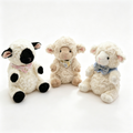 Sitting Lamb Plush Toy — Cute Stuffed Animal Doll