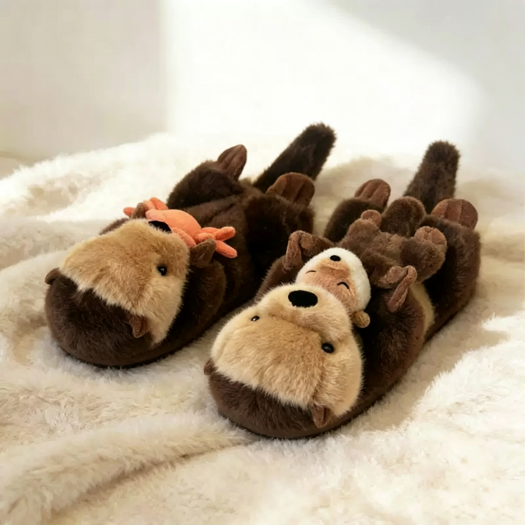 Adorable Sea Otter Plush Toy | 34–40 cm Ultra-Soft Stuffed Animal
