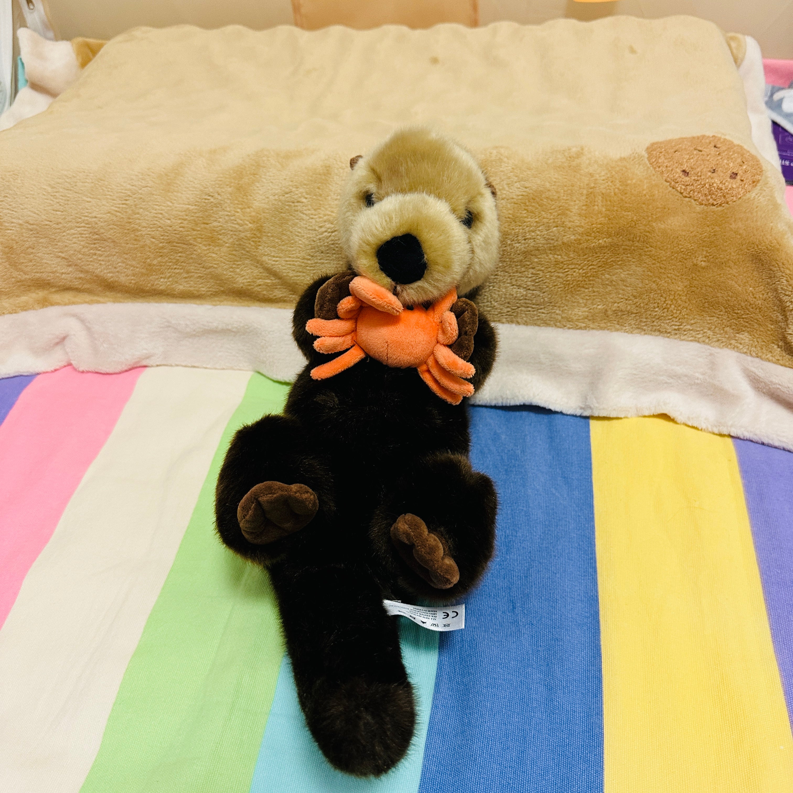Adorable Sea Otter Plush Toy | 34–40 cm Ultra-Soft Stuffed Animal