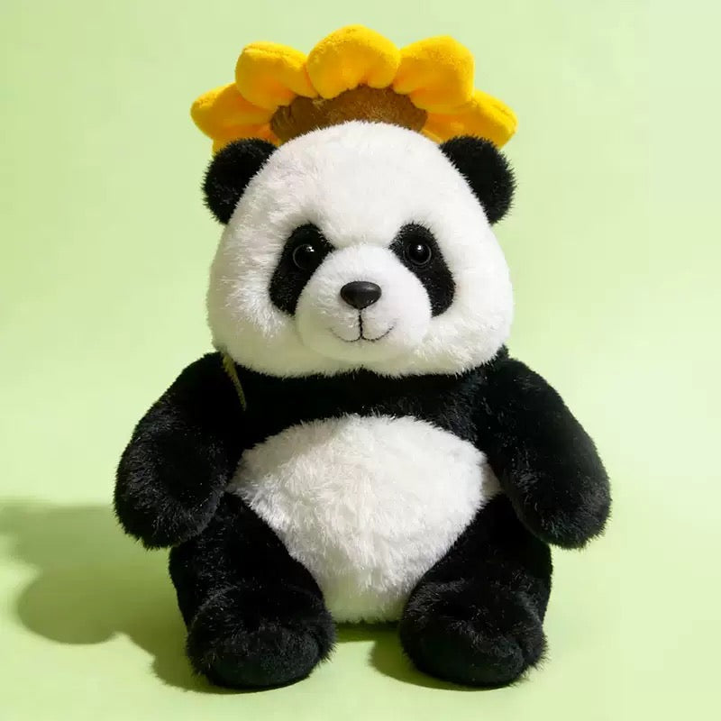 Cute Animal Plush Toy with Backpack Design | Bear, Panda, Frog & Bunny
