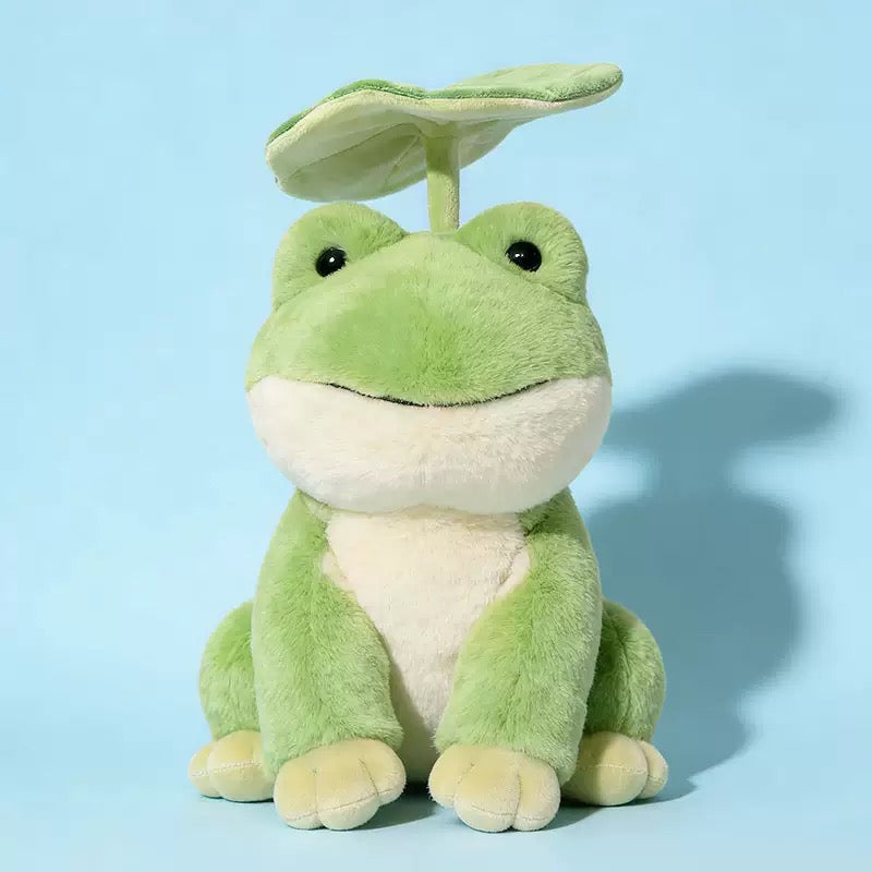 Cute Animal Plush Toy with Backpack Design | Bear, Panda, Frog & Bunny