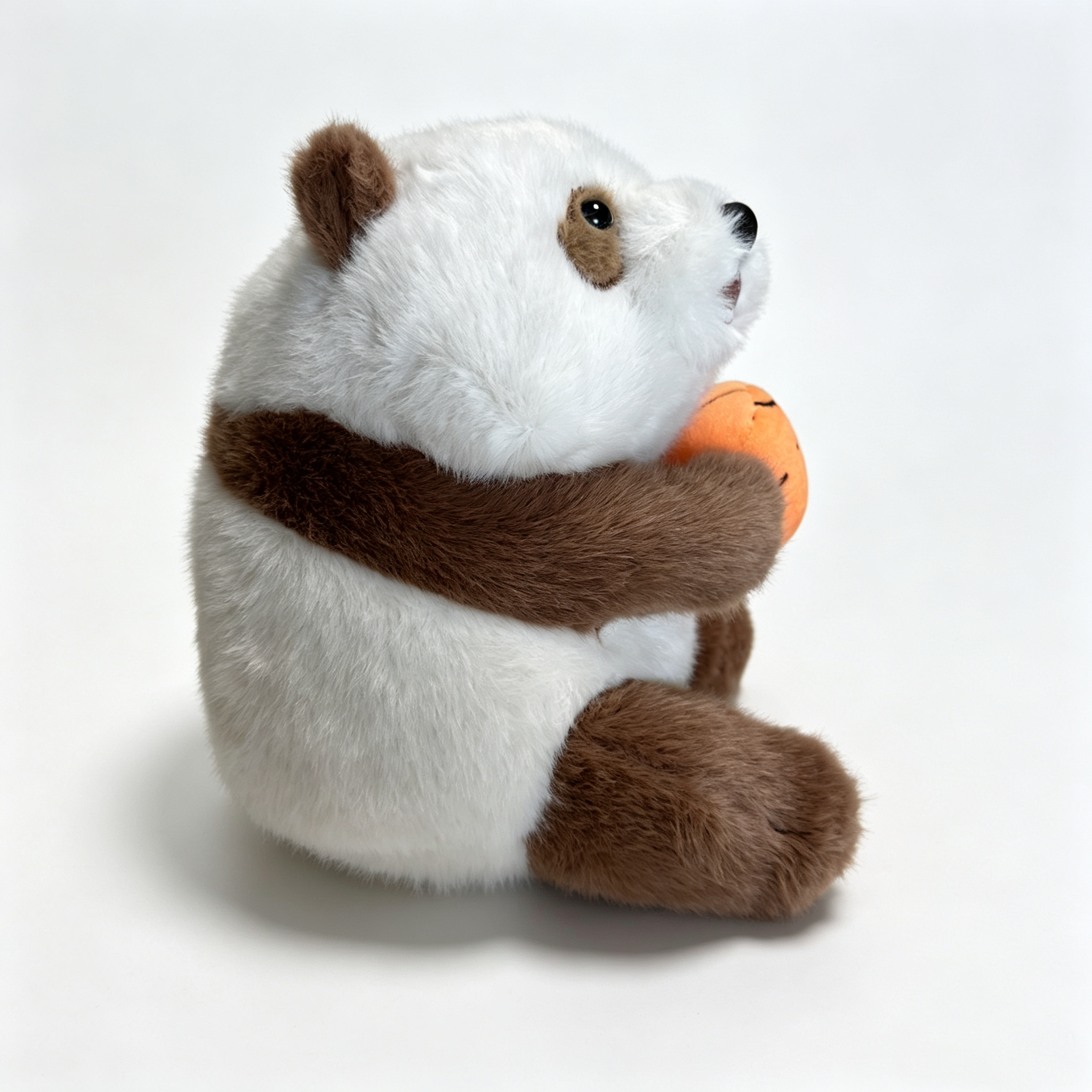 Qi Zai Panda Plush Toy — Rare Brown Panda Stuffed Animal
