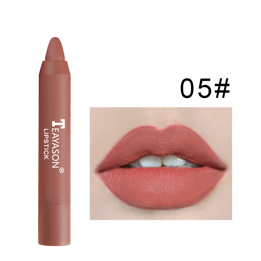 Matte Lipstick Pen Set - Rotating Twist-Up Lip Color | 12 Long-Lasting Shades