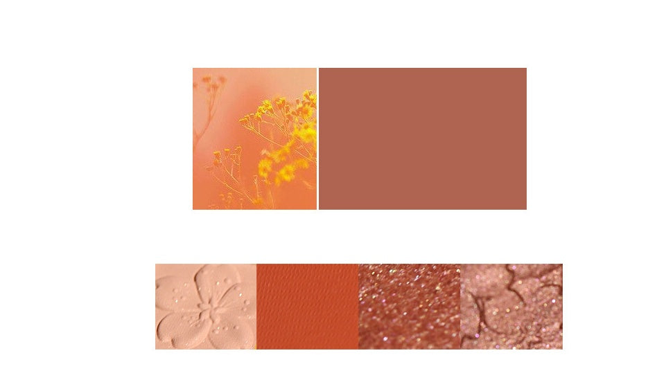 NOVO Eyeshadow Palette - 4 Color Eye Makeup Palette | Highly Pigmented Shades