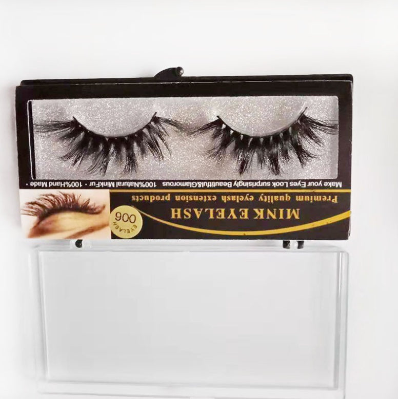 3D Mink False Eyelashes - Natural Thick Dramatic Lashes | Handmade Quality