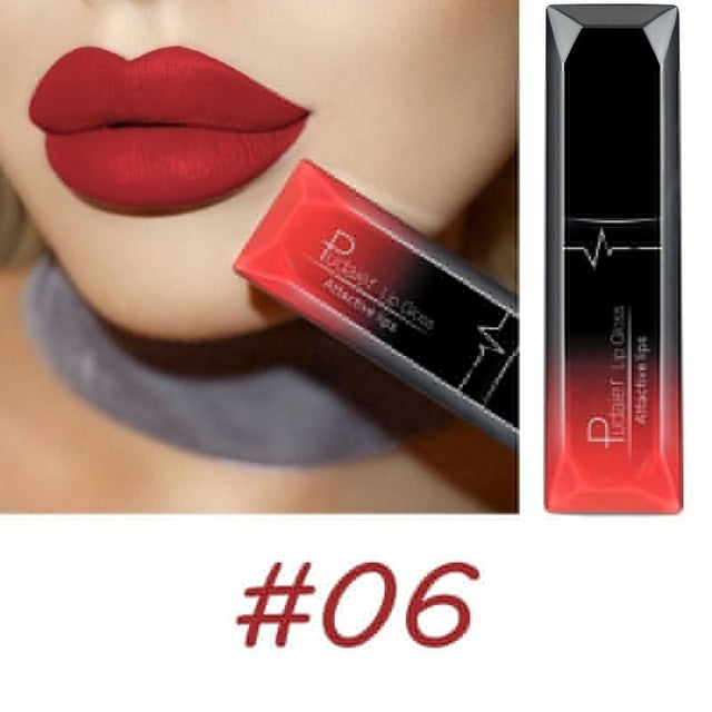 Matte Liquid Lipstick - Waterproof Long-Lasting Lip Gloss | 21 Bold Colors 8ml