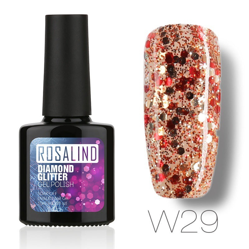 Diamond Nail Gel Polish - Professional UV LED Gel 10ml | Long-Lasting Shine