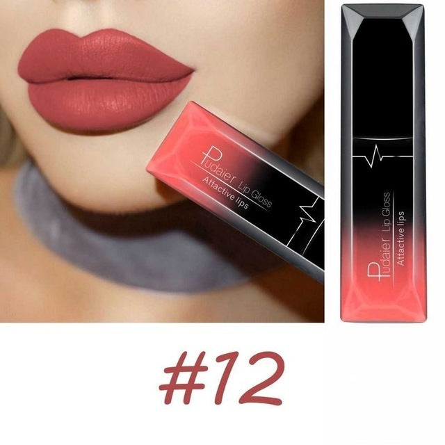 Matte Liquid Lipstick - Waterproof Long-Lasting Lip Gloss | 21 Bold Colors 8ml
