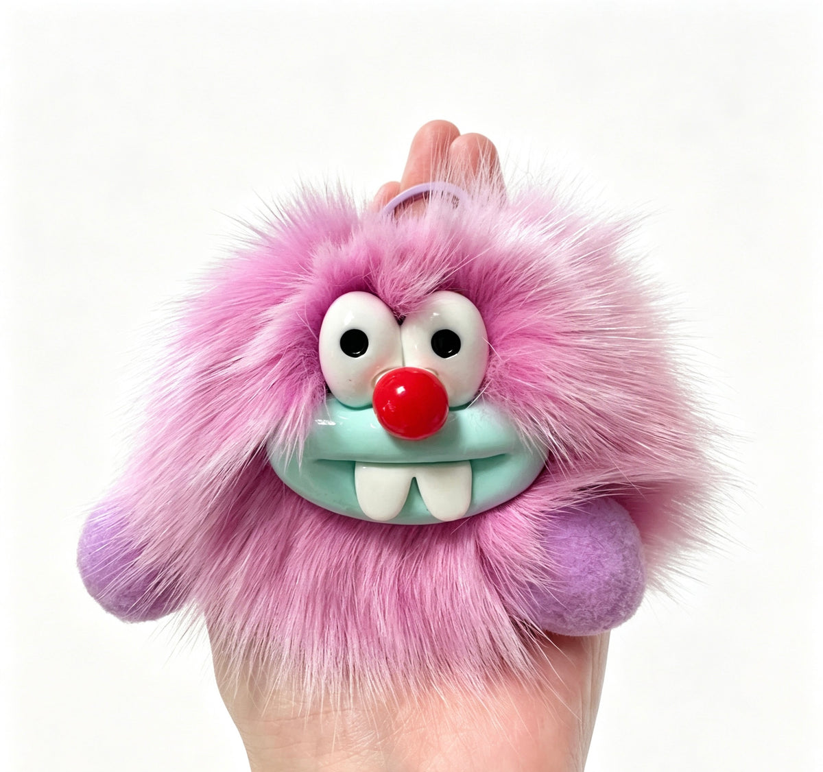 Bucktooth Fuzzy Monster — Big Teeth, Pure Chaos 🦷💖