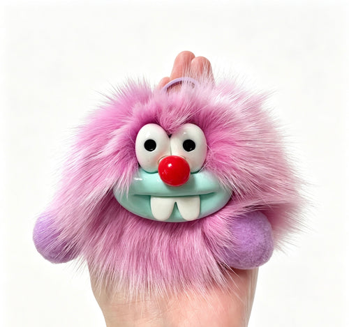 Bucktooth Fuzzy Monster — Big Teeth, Pure Chaos 🦷💖