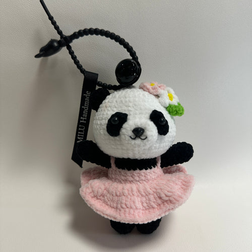 Ballet Panda — She Was Born to Be a Ballerina 🐼🎀 | Handmade Crochet Keychain